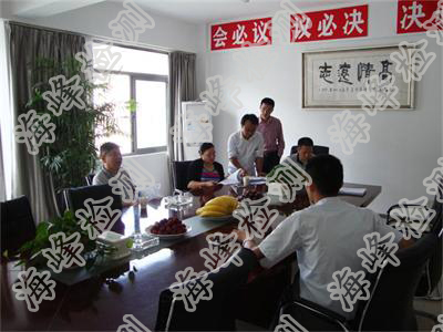 合肥市衛(wèi)生局衛(wèi)生監(jiān)督所領(lǐng)導(dǎo)一行對(duì)我司進(jìn)行視察