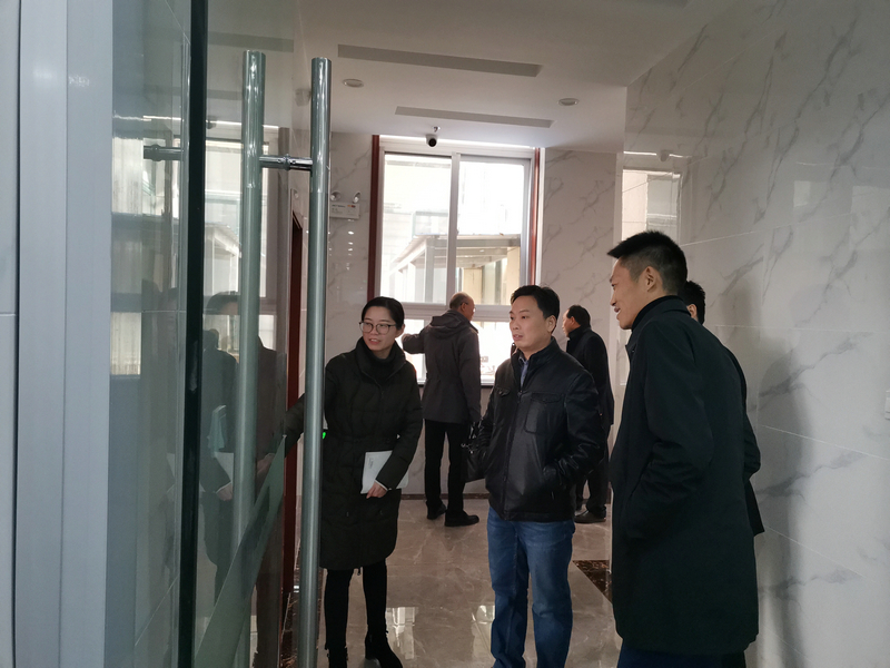 市紀(jì)委副書記、市監(jiān)察委副主任左學(xué)和來我司參觀調(diào)研