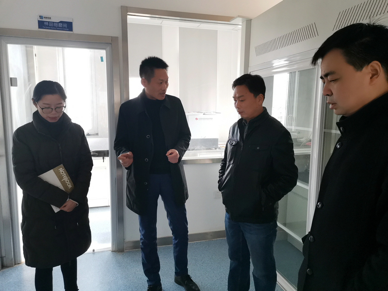 市紀(jì)委副書記、市監(jiān)察委副主任左學(xué)和來我司參觀調(diào)研